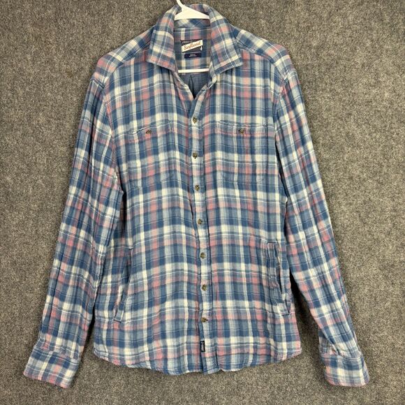 johnnie-O Other - Johnnie-O Surflannel Shirt Mens Size M Plaid Flannel Long Sleeve Casual